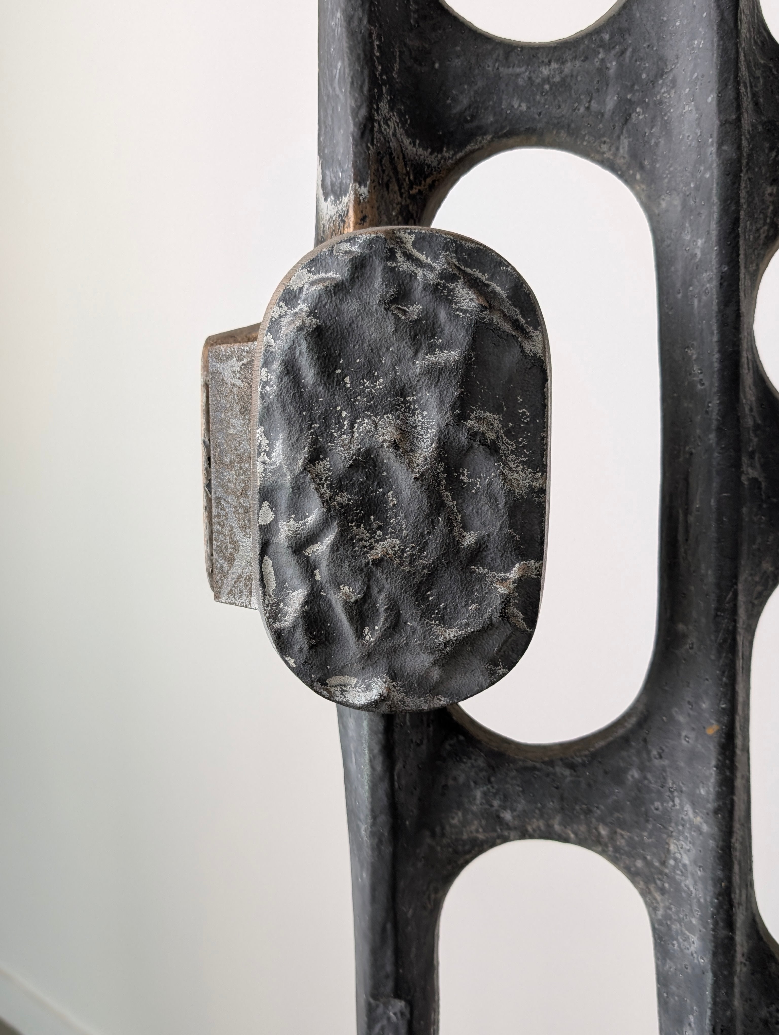 1960s_Brutalist_Cast_Aluminum_Door_Panel,_Paul_Evans_Style