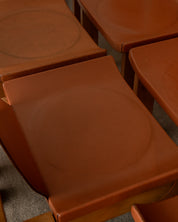 Set_of_7_Luigi_Gorgoni_Brutalist_Dining_Chairs_for_Roche_Bobois_in_Elm_and_Leather,_France,_1970s