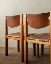 Set_of_4_Maison_Regain_Brutalist_Dining_Chairs_in_Elm_and_Cognac_Leather,_France,_1970s