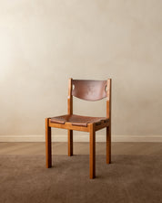 Set_of_4_Maison_Regain_Brutalist_Dining_Chairs_in_Elm_and_Cognac_Leather,_France,_1970s