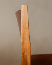 Set_of_4_Maison_Regain_Brutalist_Dining_Chairs_in_Elm_and_Cognac_Leather,_France,_1970s
