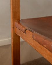 Set_of_4_Maison_Regain_Brutalist_Dining_Chairs_in_Elm_and_Cognac_Leather,_France,_1970s