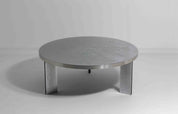 Brutalist_Etched_Chrome_Round_Coffee_Table_by_Heinz_Lilienthal,_1960s