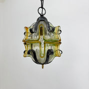 Brutalist_Glass_and_Iron_Pendant_Lamp,_1970s