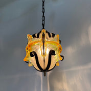 Brutalist_Glass_and_Iron_Pendant_Lamp,_1970s