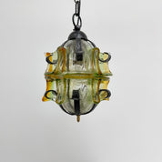 Brutalist_Glass_and_Iron_Pendant_Lamp,_1970s