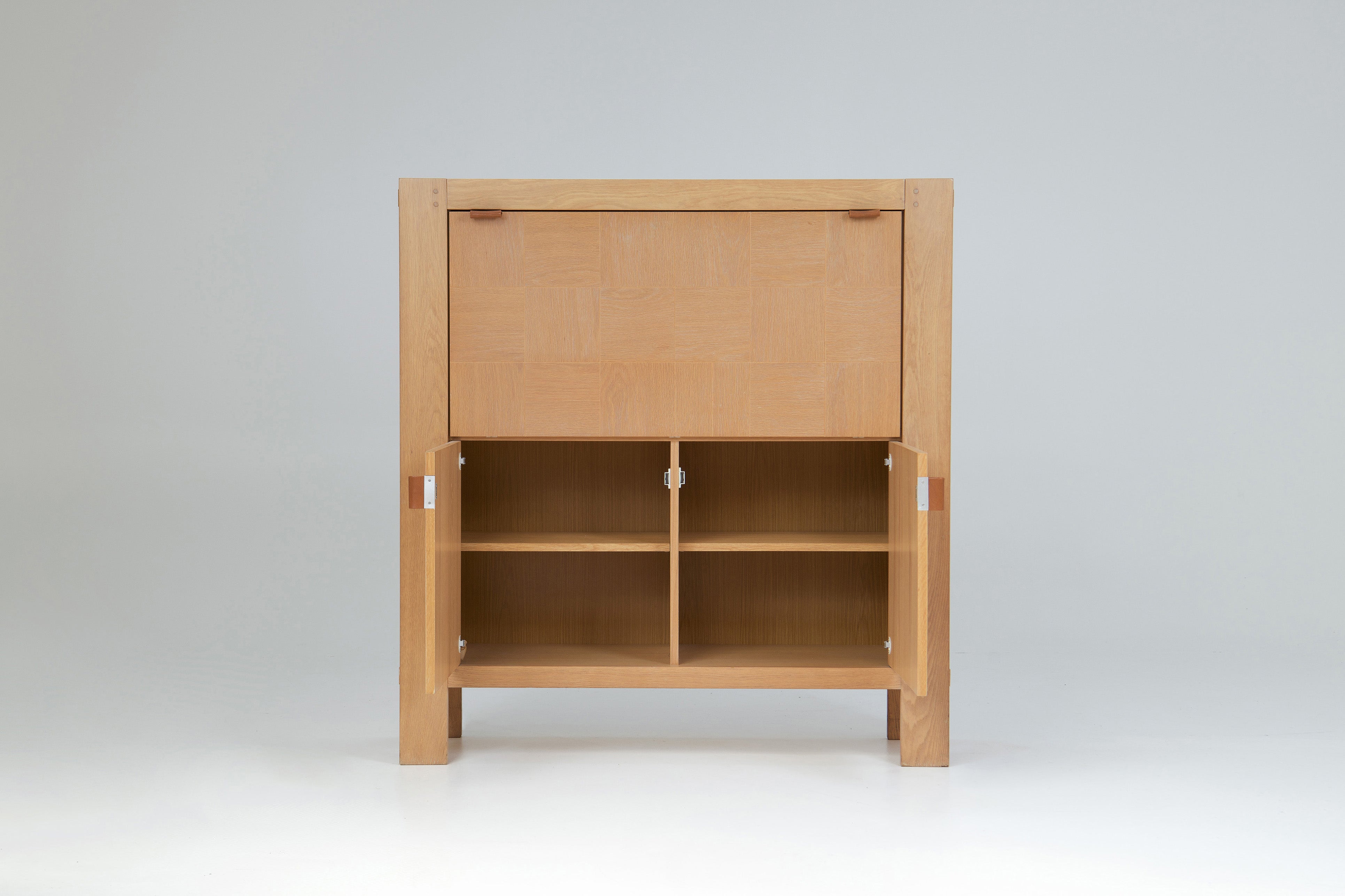 Brutalist_graphical_oak_highboard_by_Frans_Defour