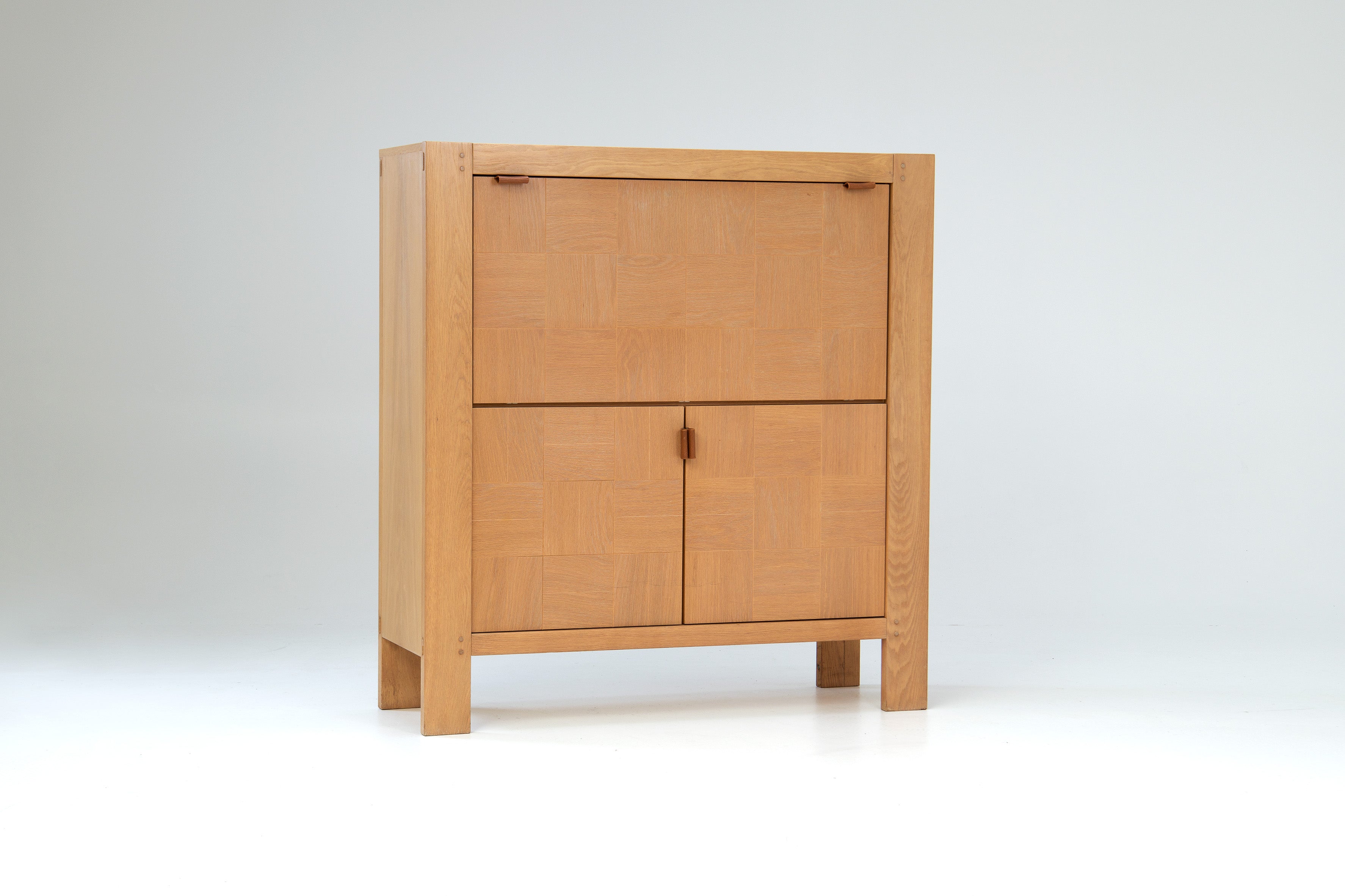 Brutalist_graphical_oak_highboard_by_Frans_Defour