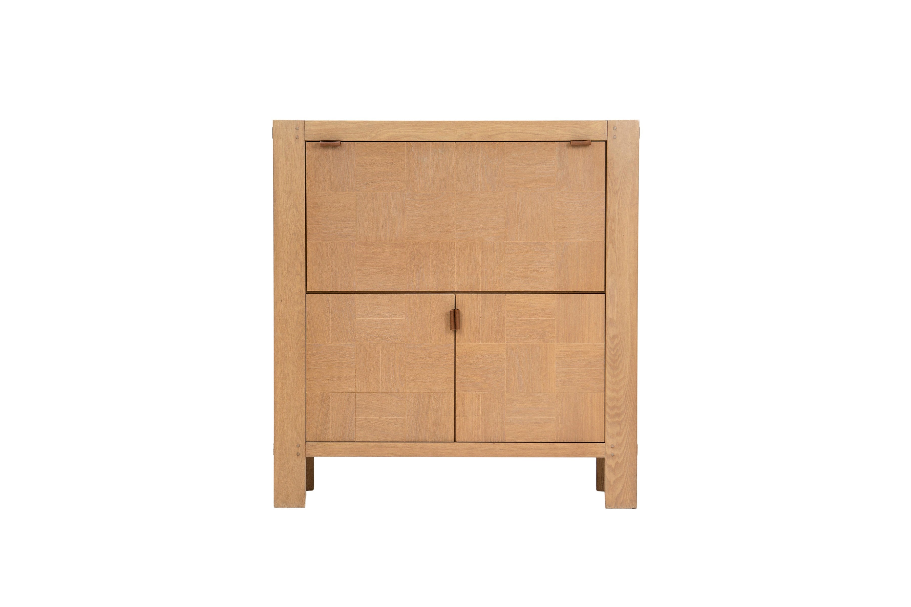 Brutalist_graphical_oak_highboard_by_Frans_Defour