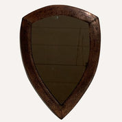 Brutalist_Hammered_Copper_Triangle_Mirror,_Netherlands_1920s