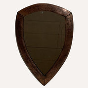 Brutalist_Hammered_Copper_Triangle_Mirror,_Netherlands_1920s