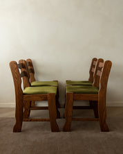 Set_of_4_Brutalist_Razorback_Oak_Dining_Chairs_with_Olive_Green_Velvet_Upholstery,_Europe,_1970s