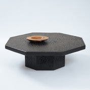 Octagonal_Black_Resin_Coffee_Table,_Northern_European_Postmodern_Cocktail_Table,_1970s