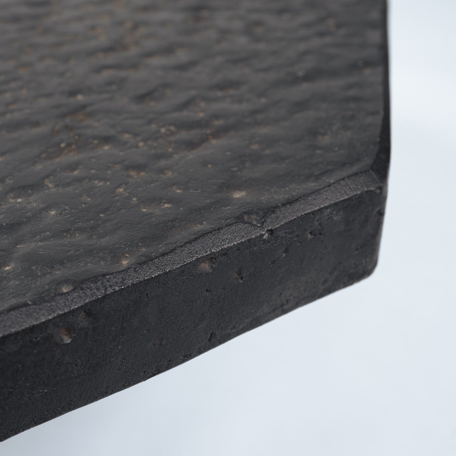Octagonal_Black_Resin_Coffee_Table,_Northern_European_Postmodern_Cocktail_Table,_1970s