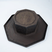 Octagonal_Black_Resin_Coffee_Table,_Northern_European_Postmodern_Cocktail_Table,_1970s