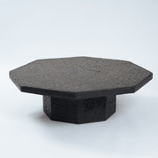 Octagonal_Black_Resin_Coffee_Table,_Northern_European_Postmodern_Cocktail_Table,_1970s