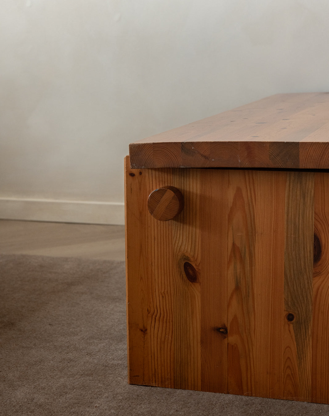 Dymling_Solid_Pine_Coffee_Table_by_Yngve_Ekström_for_Swedese,_Sweden,_1970s