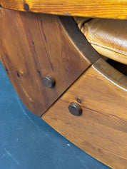 Pine_Rocking_Lounge_Chair_by_Wasa,_1984,_Europe