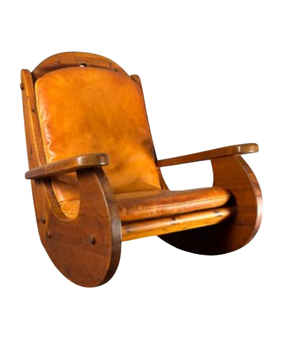 Brutalist_Pine_Rocking_Lounge_Chair_with_Leather_Seat_from_Wasa,_1984