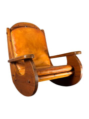 Brutalist_Pine_Rocking_Lounge_Chair_with_Leather_Seat_from_Wasa,_1984