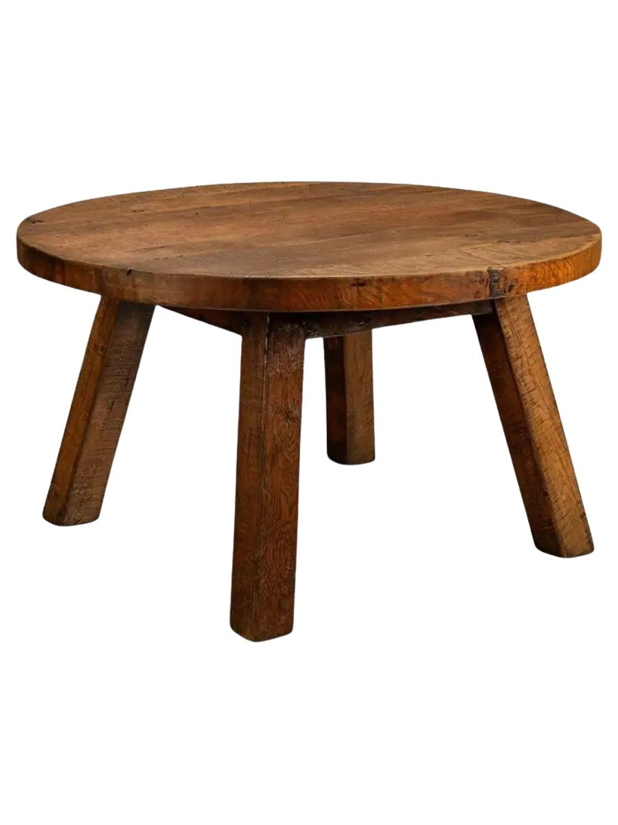Brutalist_Round_Dining_Table,_France_1950s