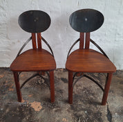 Set_of_6_Rare_Brutalist_Dining_Chairs_in_Teak_and_Patinated_Steel_Mid_Century_Modern