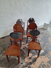 Set_of_6_Rare_Brutalist_Dining_Chairs_in_Teak_and_Patinated_Steel_Mid_Century_Modern