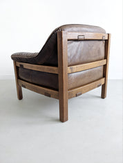 Set_of_Brutalist_Sofa_&_Loungechair_by_Hain_&_Thome_in_Leather,_1970's