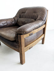Set_of_Brutalist_Sofa_&_Loungechair_by_Hain_&_Thome_in_Leather,_1970's