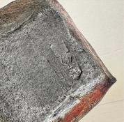Brutalist_Single-Stem_Raku_Ceramic_Vase,_1970s