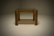 Brutalist_Bronze_Side_Table_by_Peter_van_Heeck,_1970s,_Belgium