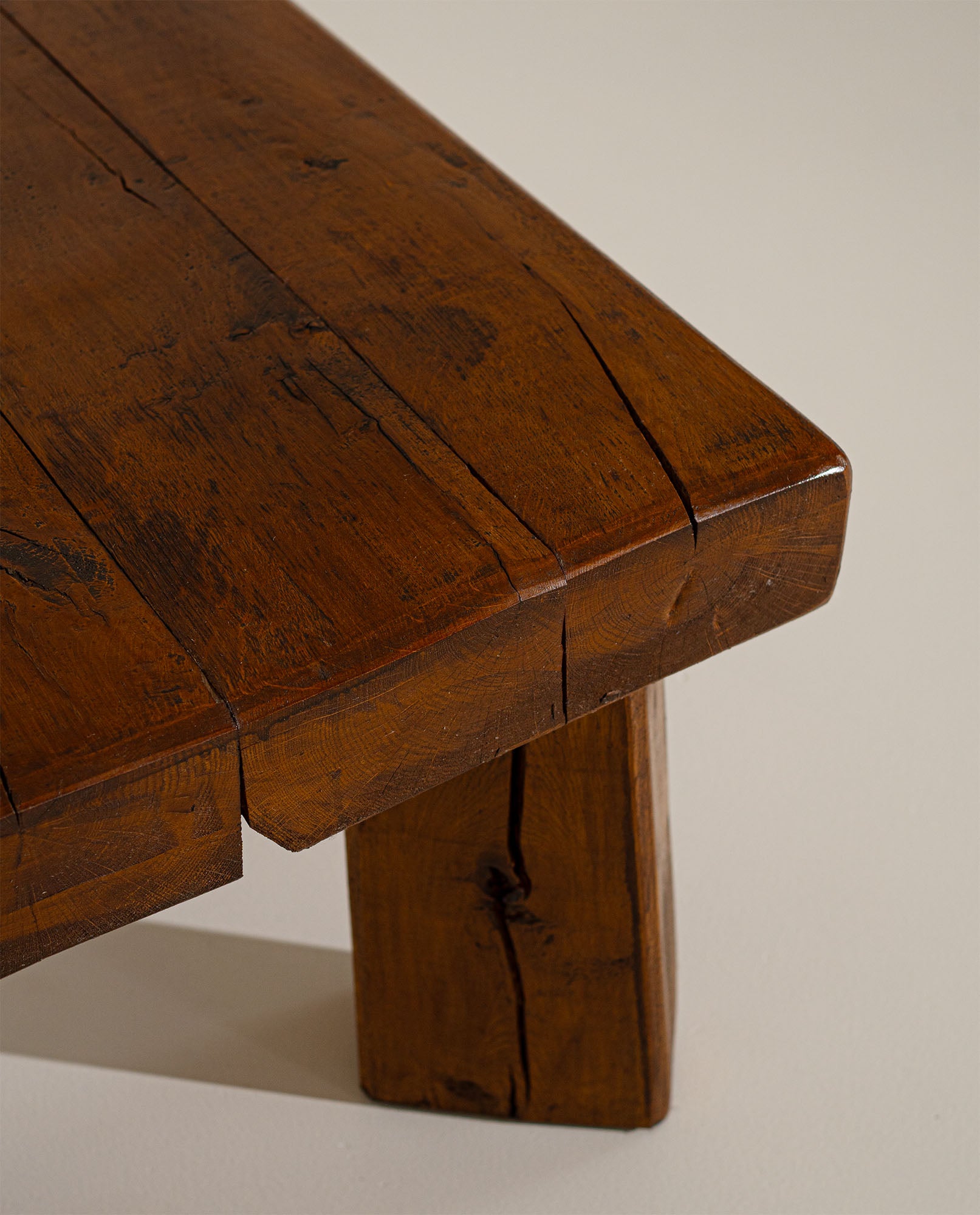 Solid_Oak_Side_Table_with_Wooden_Peg_Joinery,_Mid_Century_Modern