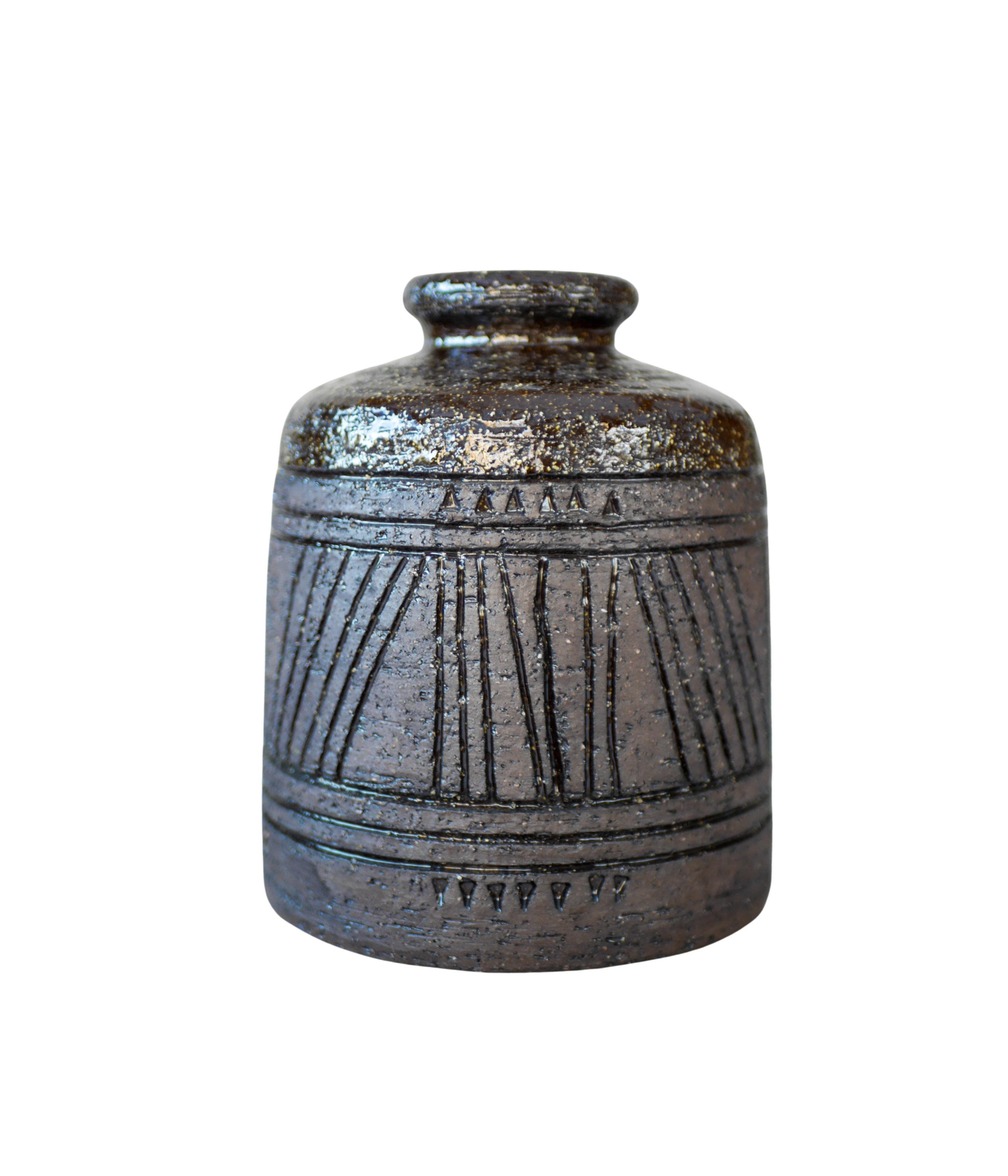 Brutalist_Studio_Ceramic_Vase_by_Inger_Persson_for_Rörstrand,_Sweden