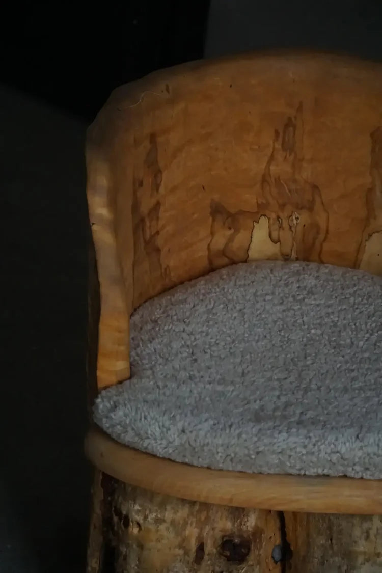 Brutalist_‘Stump’_Chair_in_Lambswool