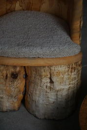 Brutalist_‘Stump’_Chair_in_Lambswool