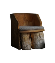 Brutalist_‘Stump’_Chair_in_Lambswool