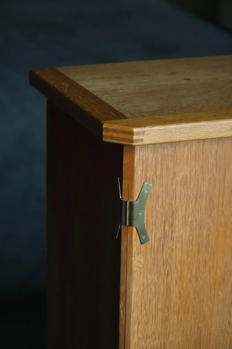 Brutalist_Teak_Sideboard_by_Henry_Kjærnulf,_Denmark_1960s