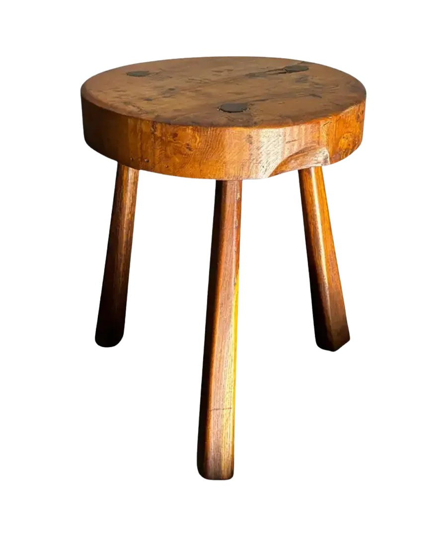 Brutalist_Tripod_Stool,_1950s,_France