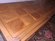 Large_French_Brutalist_Walnut_Sideboard_with_Carved_Panels,_1940s,_Charles_Dudouyt_Style