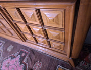 Large_French_Brutalist_Walnut_Sideboard_with_Carved_Panels,_1940s,_Charles_Dudouyt_Style