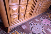Large_French_Brutalist_Walnut_Sideboard_with_Carved_Panels,_1940s,_Charles_Dudouyt_Style