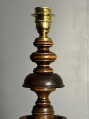 Brutalist_Wood_and_Cast_Iron_Table_Lamp,_1960s,_France