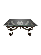 Brutalist_Wrought_Iron_Coffee_Table,_Mid_Century_Modern,_1960s,_France