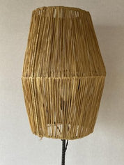 Brutalist_Wrought_Iron_Floor_Lamp_with_Magazine_Holder,_1950s,_Europe