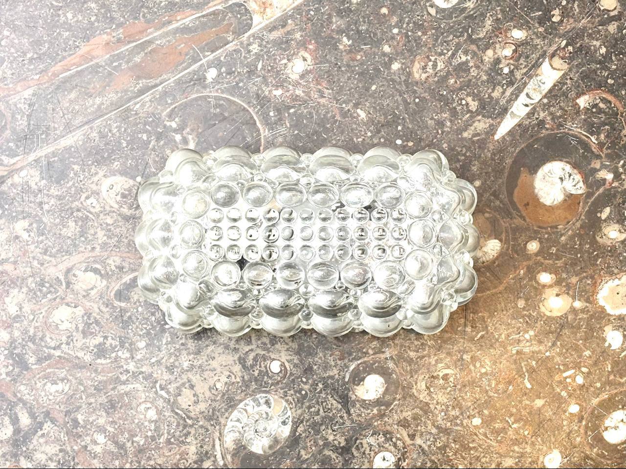 Bubble_Glass_wall_lamp_by_Helena_Tynell_for_Limburg,_1960s