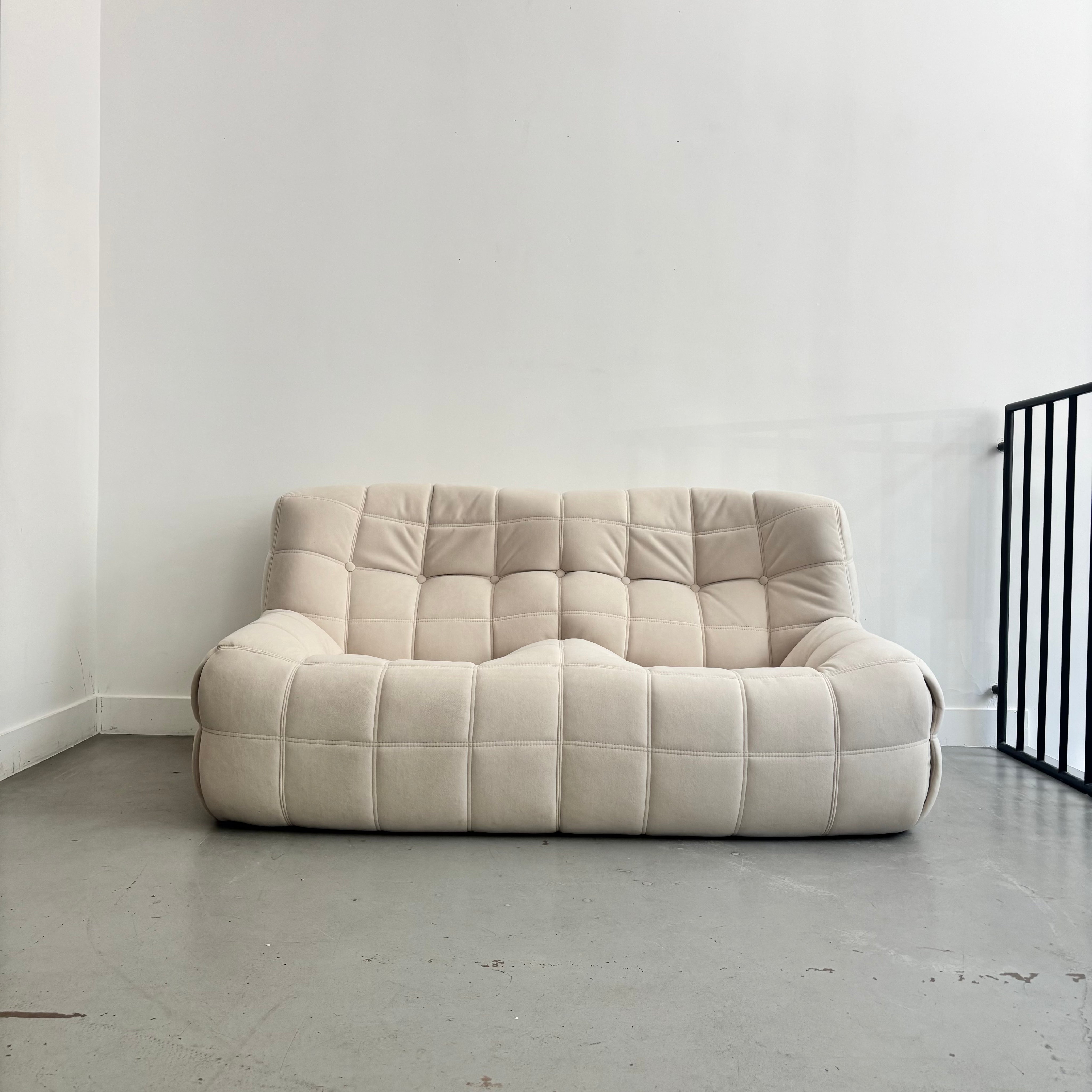 Kashima_Sofa_by_Michel_Ducaroy_for_Ligne_Roset,_Beige_Upholstery,_France,_1976