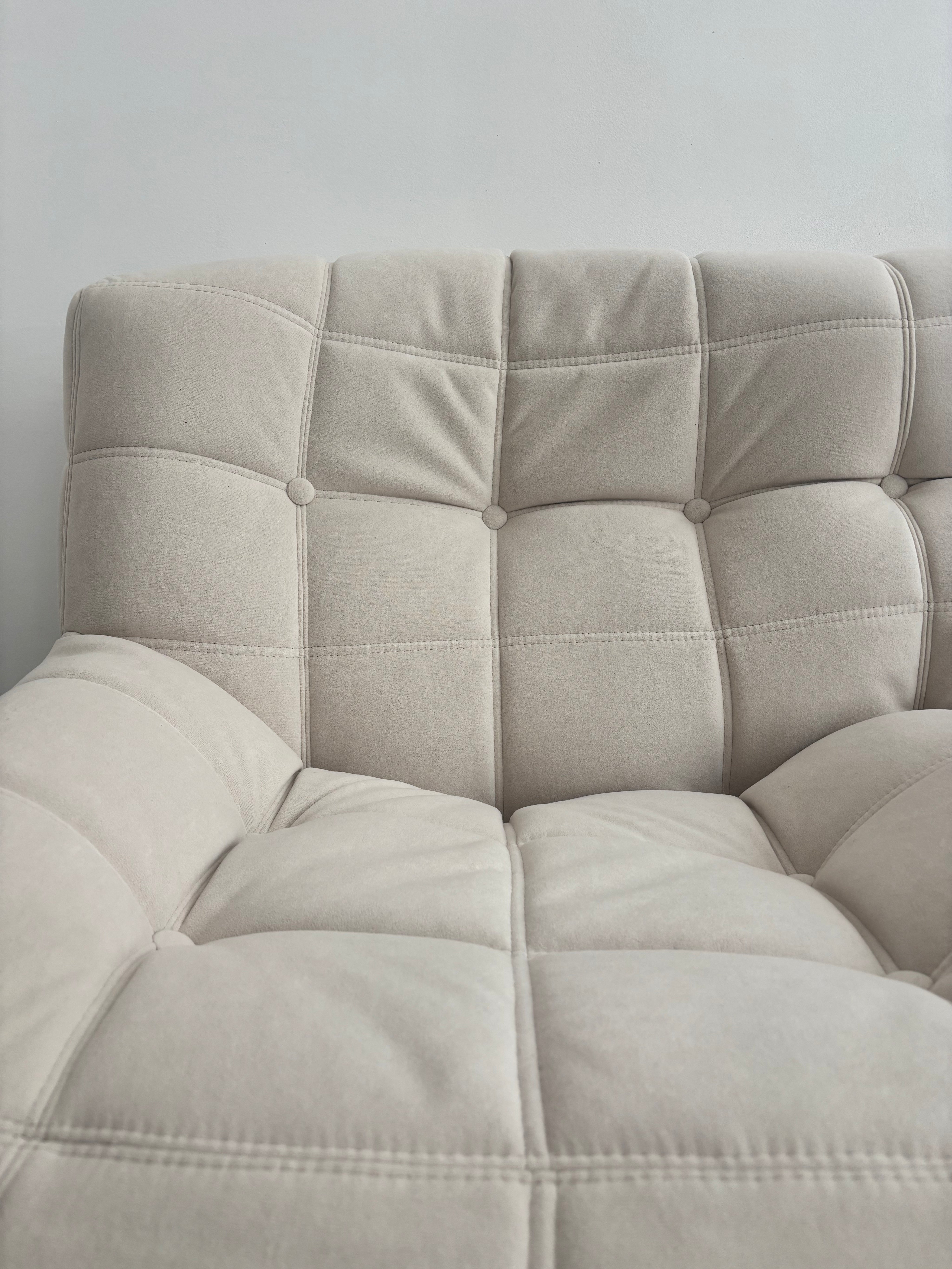 Kashima_Sofa_by_Michel_Ducaroy_for_Ligne_Roset,_Beige_Upholstery,_France,_1976