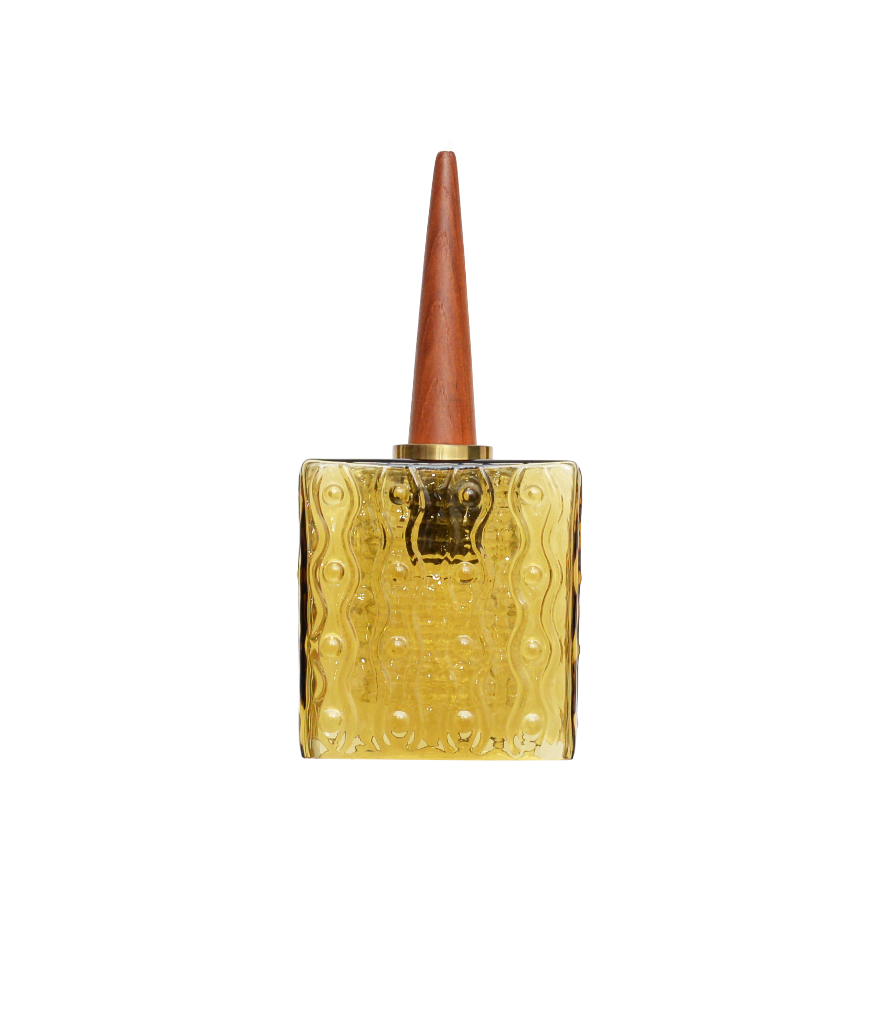 Carl_Fagerlund_Crystal_and_Teak_Pendant_Lamp,_1970s