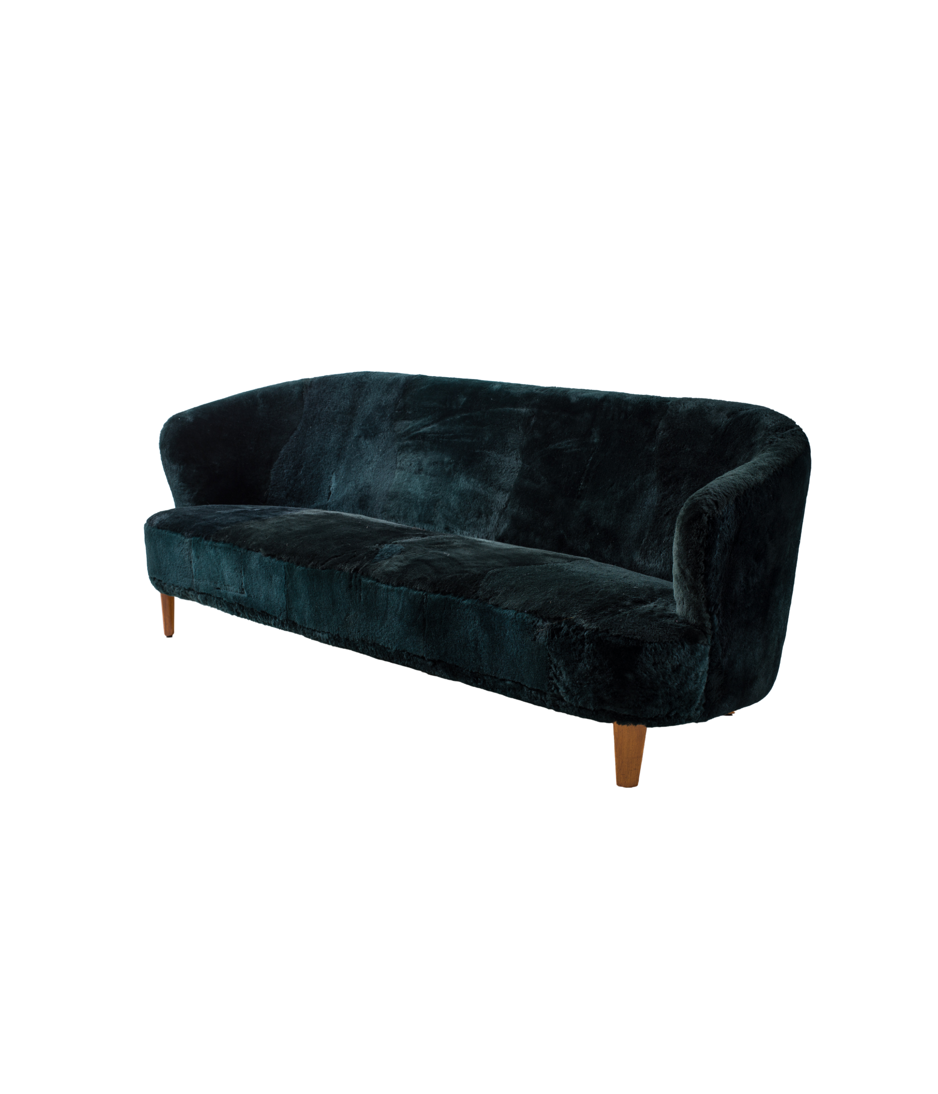 Carl_Malmsten_Berlin_Sofa_in_Deep_Green_Upholstery,_Sweden_Mid_Century