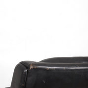 Carl_Straub_black_leather_lounge_chair,_1960